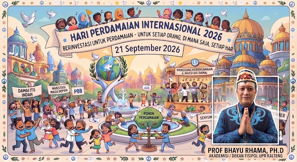 Makna Hari Perdamaian Dunia Di Bumi Tambun Bungai : Prof. Bhayu Rhama,Ph.D Ajak Seluruh Elemen Masyarakat Menjadikan Perdamaian Sebagai Tanggung Jawab Semua Manusia Di Bumi