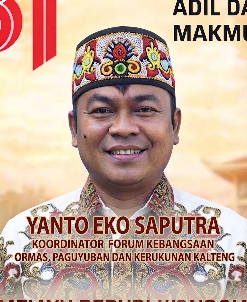Dukungan Penuh Yanto Eko Saputra Kordinator Forum Kebangsaan Ormas Paguyuban dan Kerukunan Kalteng untuk Aliansi Relawan Pemuda Kalteng Peduli Asap