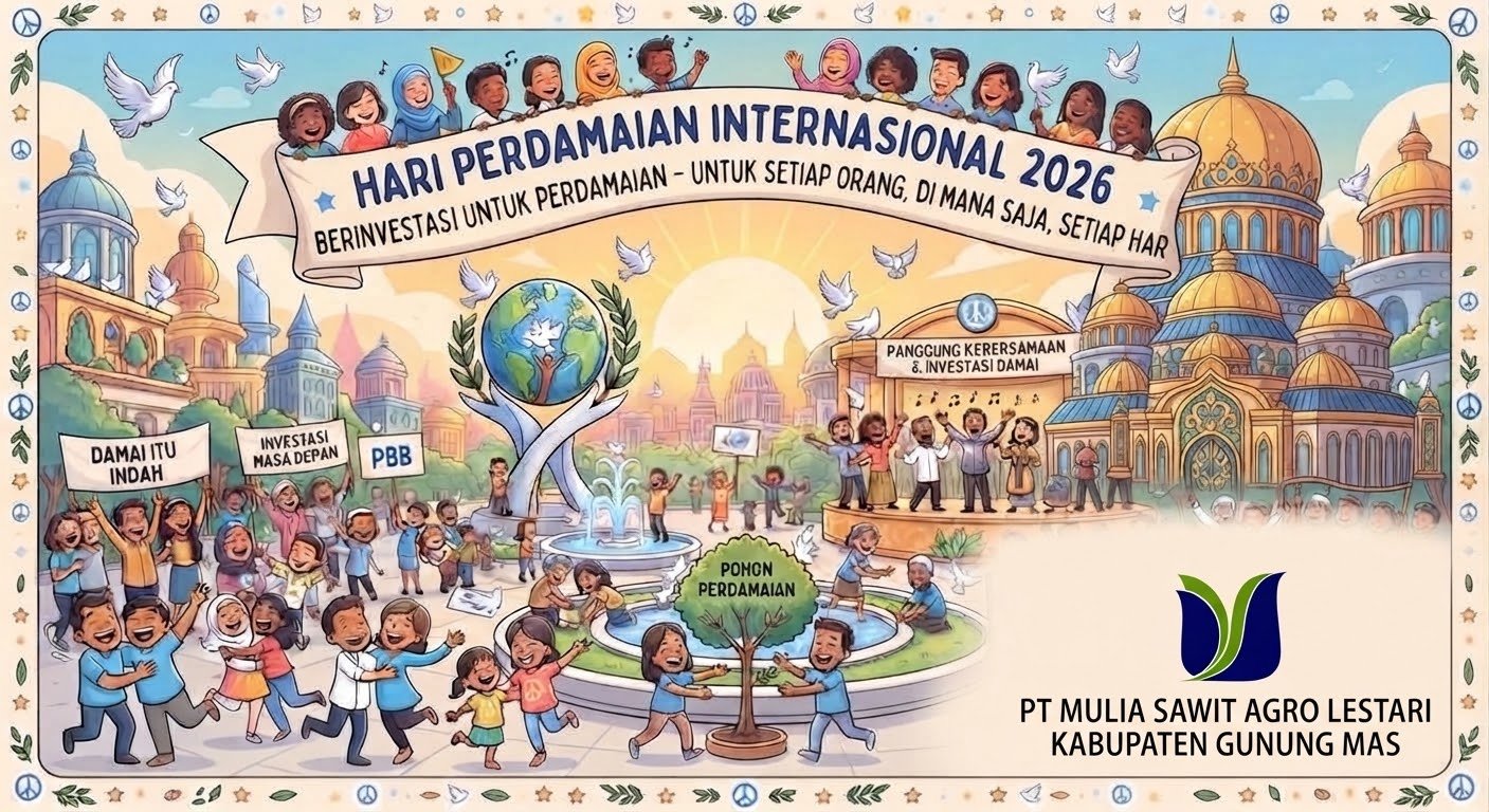 Merawat Keharmonisan dan Investasi Kedamaian: PT Mulia Sawit Agro Lestari Serukan Pesan Damai Jelang Hari Perdamaian Dunia 2026
